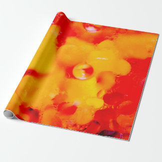 Red abstraction wrapping paper