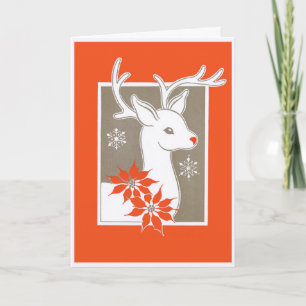 RED ACCENTS Greeting Card