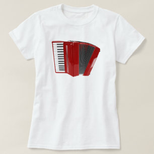 Red Accordion T-Shirt