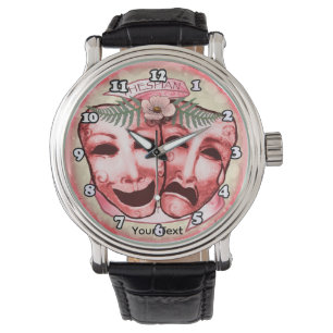 Red Actor Masks Watch