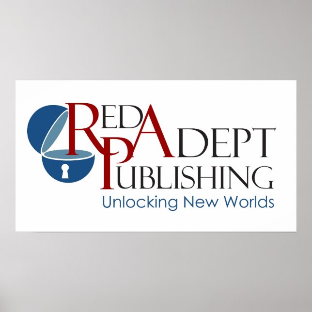 Red Adept Publishing Poster (Front)