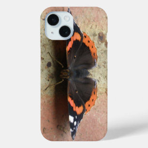 Red Admiral Butterfly iPhone 15 Case