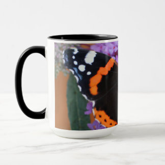 Red Admiral Butterfly Mug