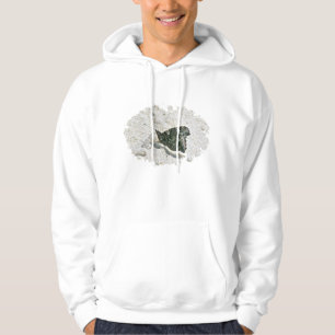 Red Admiral Butterfly on Beach Coordinating Items Hoodie