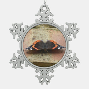 Red Admiral Butterfly Ornament