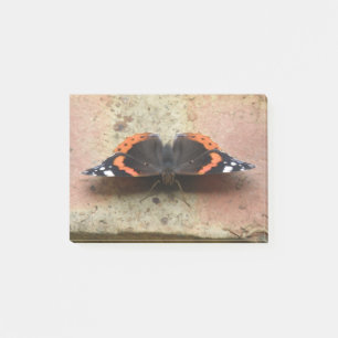 Red Admiral Butterfly Post it notes
