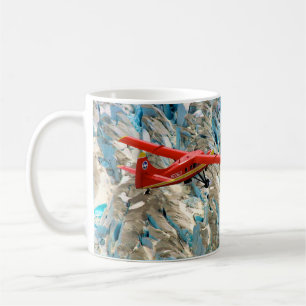 Red aeroplane coffe cup