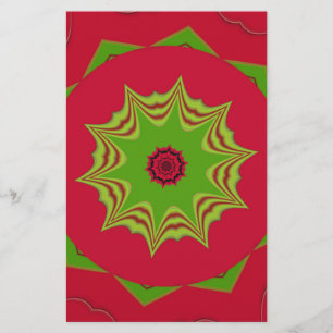 red African ethnic tribal pattern