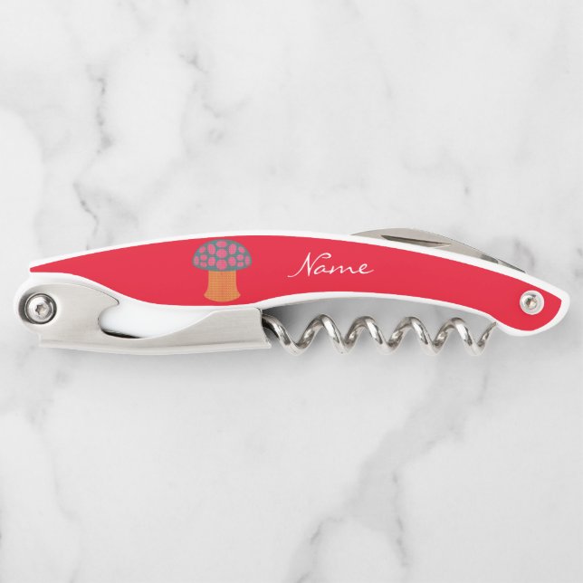 Red Amanita Mushrooms Thunder_Cove  Corkscrew (Front)