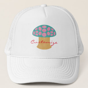 Red Amanita Mushrooms Thunder_Cove  Trucker Hat