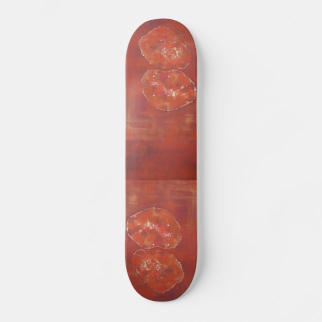 Red Ameoba Skateboard (Front)