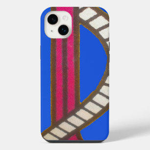 Red Anchor Art Print iPhone 14 Plus Case