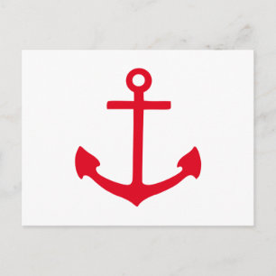 Red Anchor Postcard