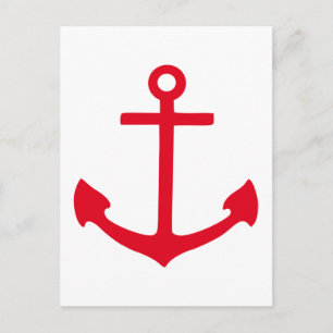 Red Anchor Postcard