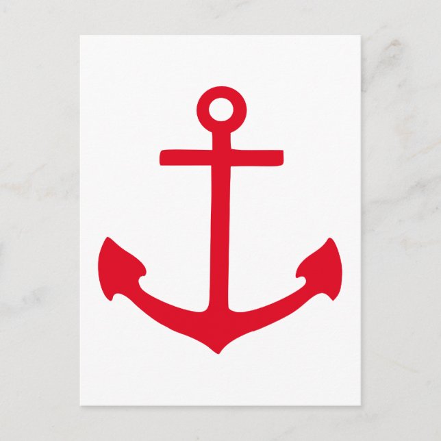 Red Anchor Postcard (Front)