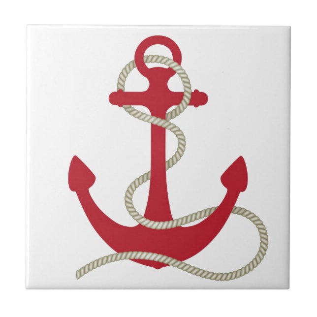 Red Anchor Tile (Front)