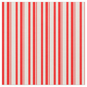 Red and Beige Pattern Fabric