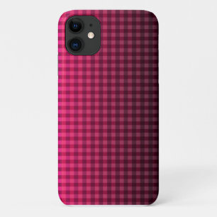 Red and black chequered pattern gradient Case-Mate iPhone case
