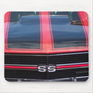 Red and black Chevelle SS Mouse Pad