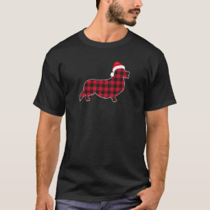 Red And Black Christmas Buffalo Plaid Pembroke Wel T-Shirt