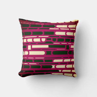 Red and black cushion