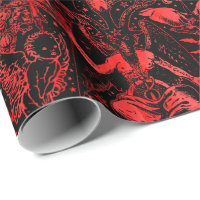 Red and Black Devil Gothic Victorian Gothic