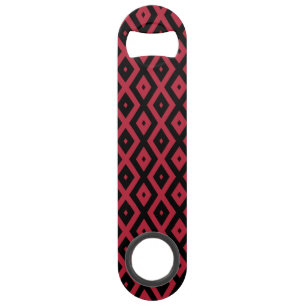 Red and black diamond pattern