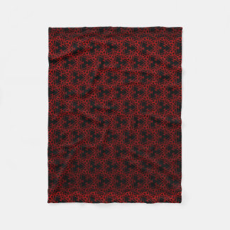 Red And Black Fleece Blanket
