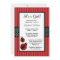 Red and Black Ladybug Striped Dots Baby Shower