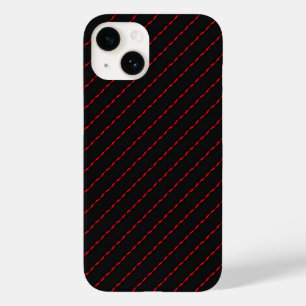 Red and black pattern Case-Mate iPhone 14 case