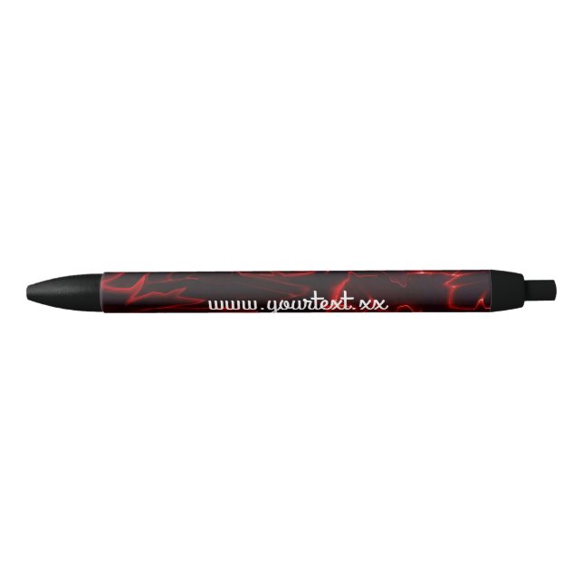 Red and black pen - perfect for business (Front)