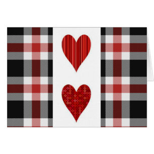 Red And Black Tartan