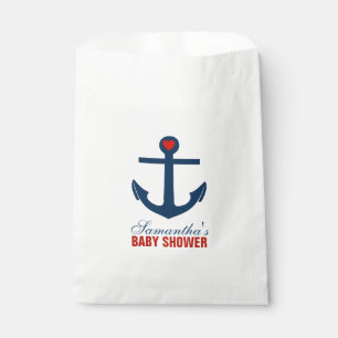 Red and Blue Anchor Favour Bags