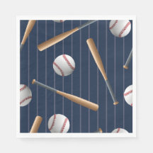 Red and Blue Baseball Birthday