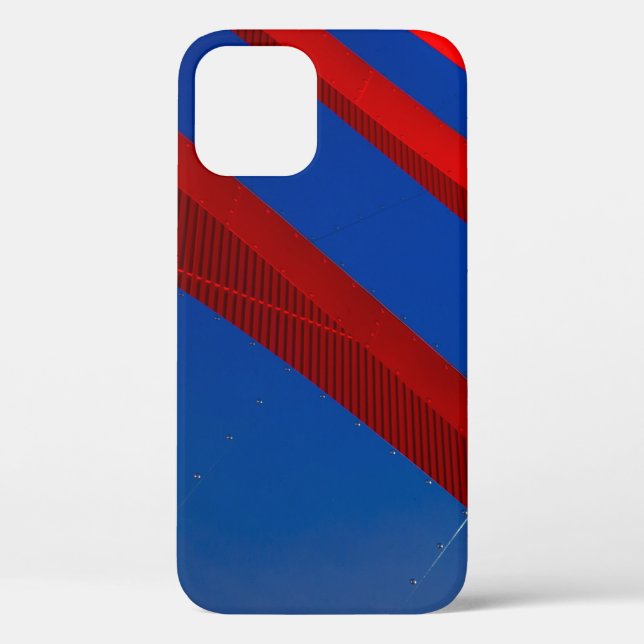 Red and blue digital wallpaper Case-Mate iPhone case (Back)