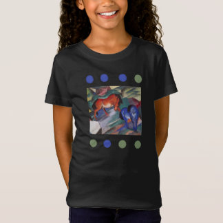 Red and Blue Horses T-Shirt