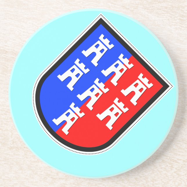 Red and Blue, it has to be Coaster (Front)
