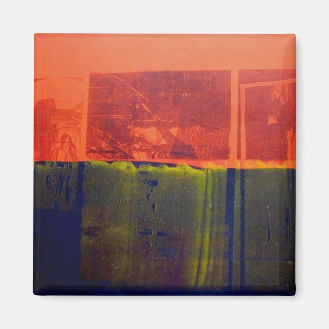 Red and Blue Magnet (Front)