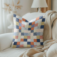 Red and Blue Patchwork