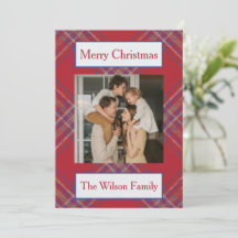 Red and Blue Plaid Holiday