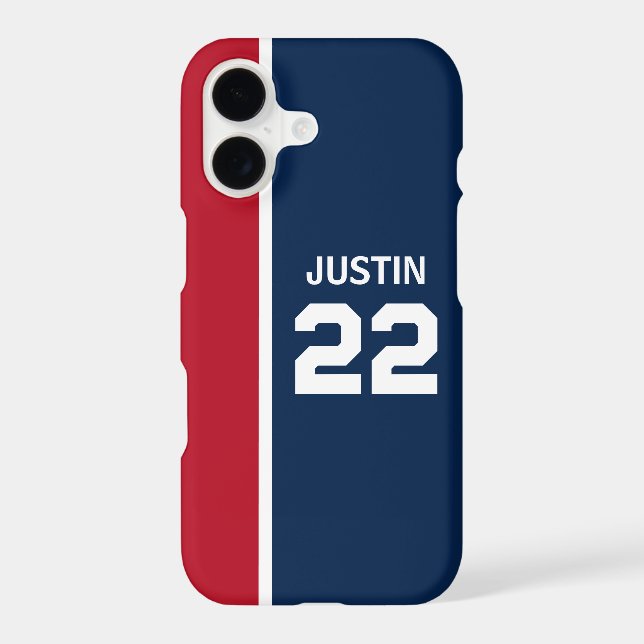 Red and Blue Sports Theme (Back)