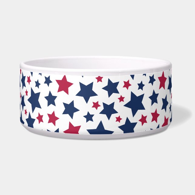 Red and Blue Stars - American flag pattern (Front)