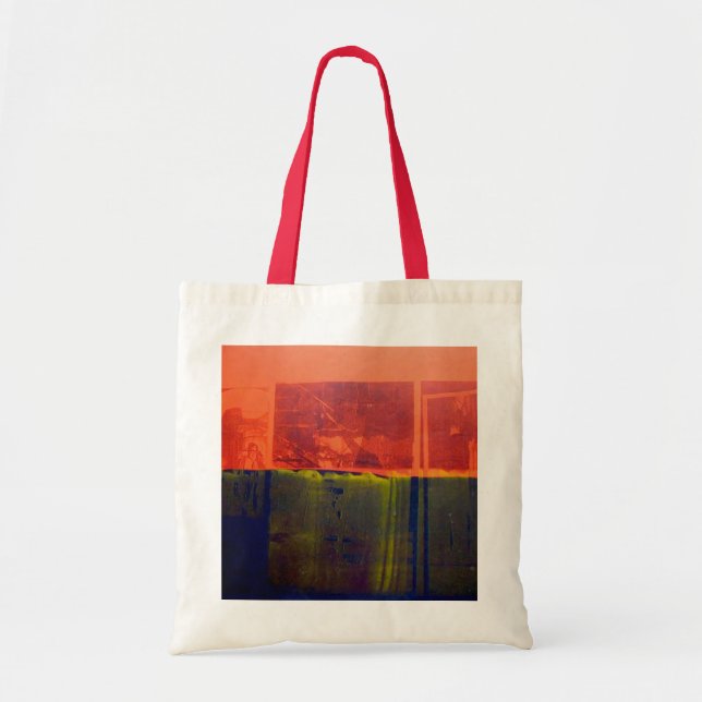 Red and Blue Tote Bag (Front)