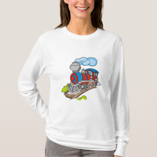 Red and Blue Train Tshirts and Gifts
