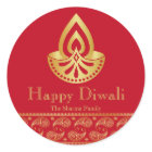 Red and Gold Diwali Party Favour