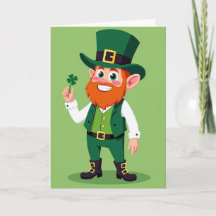 Red And Gold Luck Card