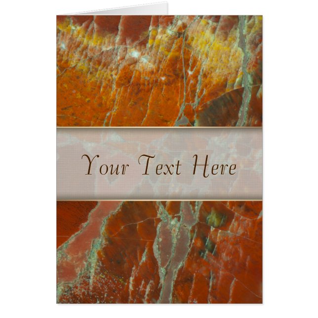 Red and Gold Petrified Wood (Front)
