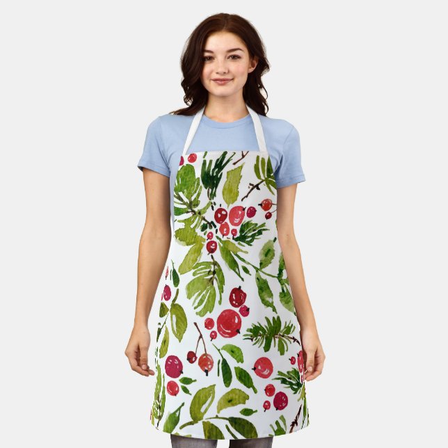 Red and Green Apron (Worn)