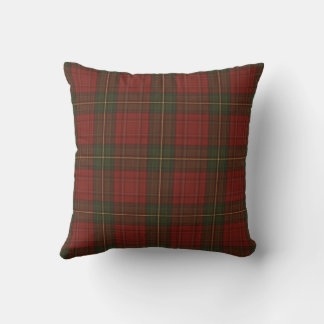 Red and Green Chequered Cushion