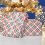 Red and Green Christmas Plaid Christmas Wrapping Paper<br><div class="desc">Introducing our Modern Red and Green Christmas Plaid Wrapping Paper – a delightful fusion of classic charm and contemporary style that captures the essence of the holiday season. This wrapping paper boasts a festive background adorned with a super cute red and green Christmas plaid pattern, evoking the cosy warmth of...</div>